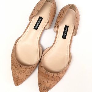 NINE WEST STARSHIP POINTED TOE FLATS